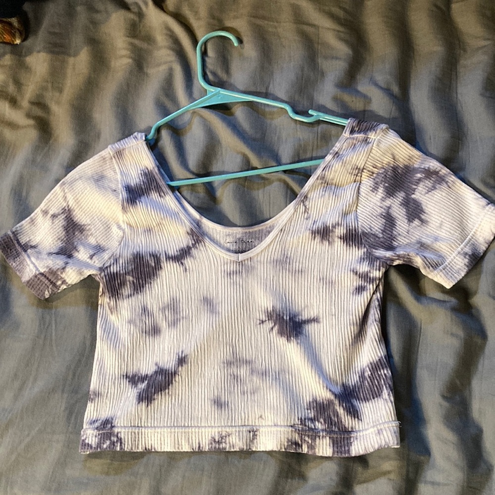 Marble crop top